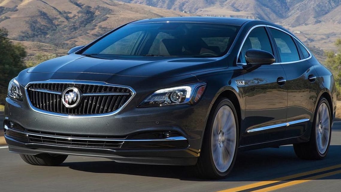 The Buick LaCrosse sedan sold in the US is a clue to the design of the 2018 Holden Commodore.