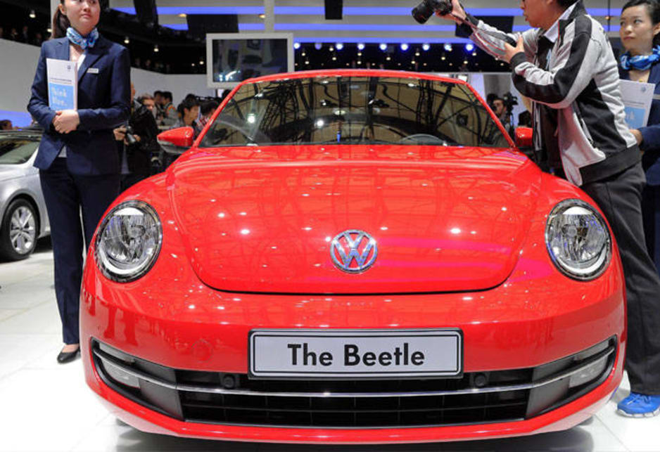 The new Volkswagen Beetle