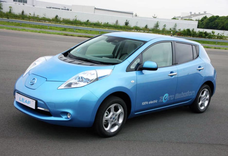 The Nissan LEAF takes first place in our list of best electric cars.