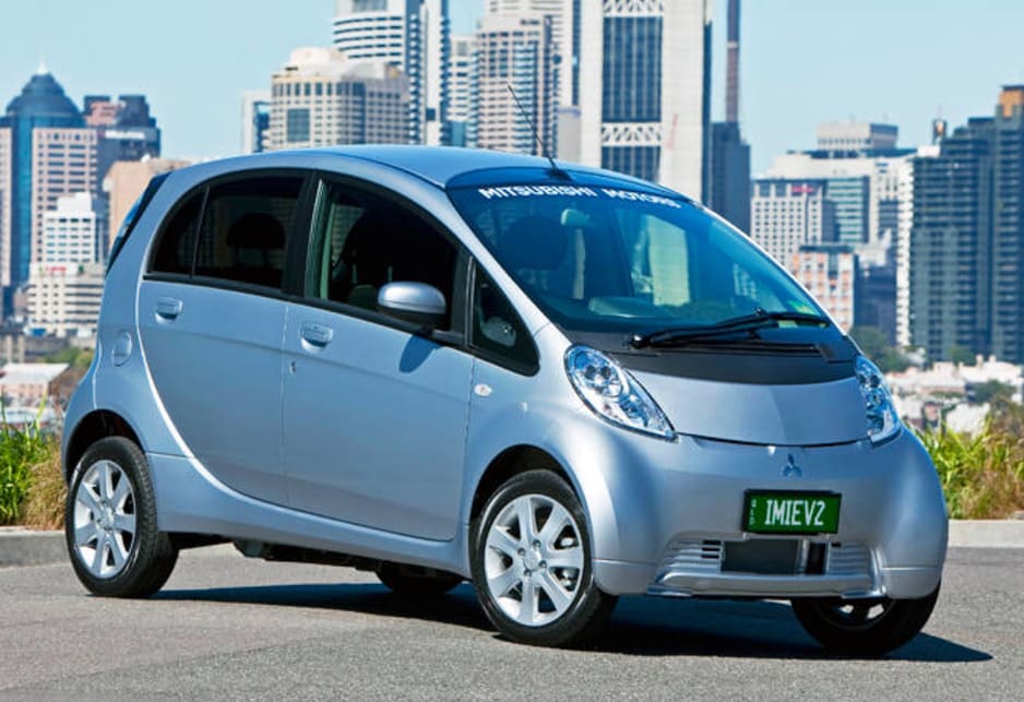 Mitsubishi's iMiev electric car is one of the first to go into full production locally.