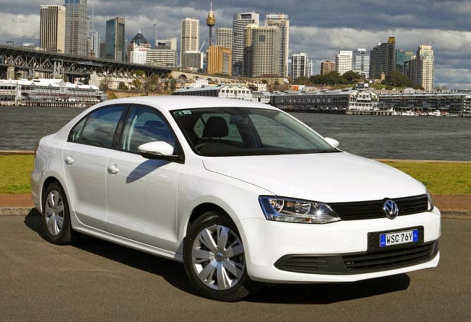 The Jetta is new from the ground up, with a 190mm longer body compared to the Golf hatch. The wheelbase is now 55mm longer and the track 3mm wider, but the Jetta is also 15-69kg lighter than the outgoing model. VW puts up the fuel economy as one of the reasons to buy a Jetta and the numbers back that claim: 6.5 litres/100km for the manual 118TSI petrol and 6.2 for the auto, 5.5 litres/100km for the diesel and 7.9 litres/100km for the 2.0-litre petrol.  In comparison the 103kW/200Nm Cruze delivers 6.7 litres/100km and the Mazda3 SP25 with 122kw and 227Nm is good for 8.6 litres/100km.