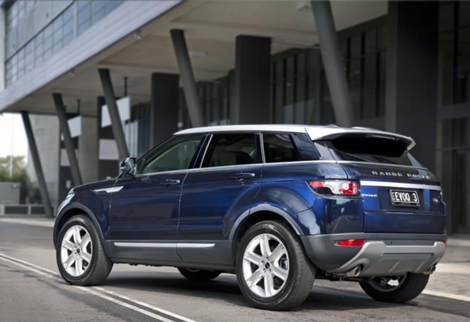 The Evoque is a five-star crash-rated wagon with chassis electronics including corner stability, rollover stability, trailer sway control and hill descent and ascent control. It also has seven airbags.