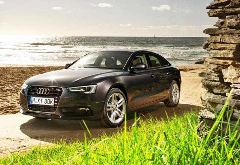 Audi has launched its updated 21-model range of A5 Coupes, Cabriolets and Sportbacks with six engines, three transmissions, 15 exterior colours, 10 wheel designs and a staggering list of options to "customise" your car. That's up from 12 variants previously, and together with the A4 sedan and wagon, Audi now has as many model variants as the BMW 3 Series and Mercedes C-Class.