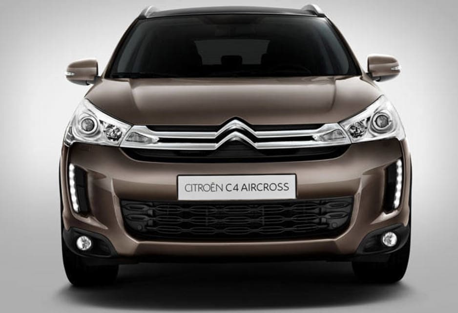 The handsome styling of AirCross draws upon Citroen's curent DNA.