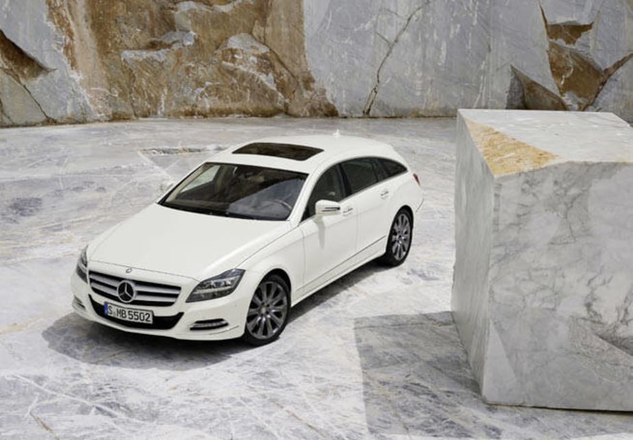 Mercedes-Benz is bucking the SUV trend with its CLS Shooting Brake. 
