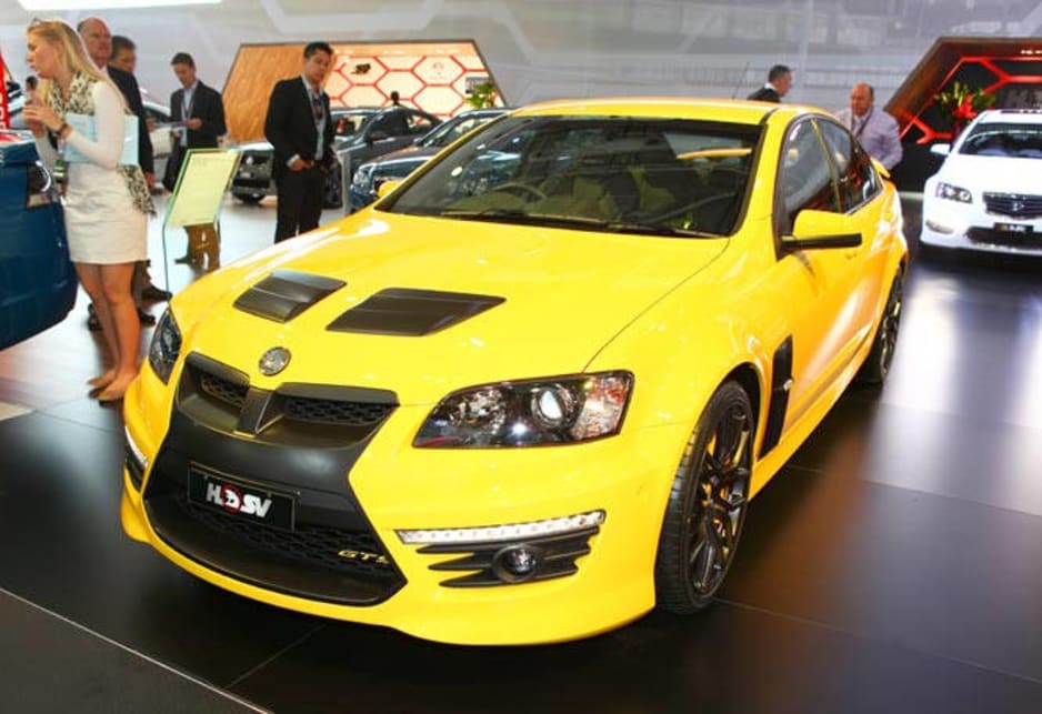 Cars of the 2012 Australian International Motor Show: HSV GTS
