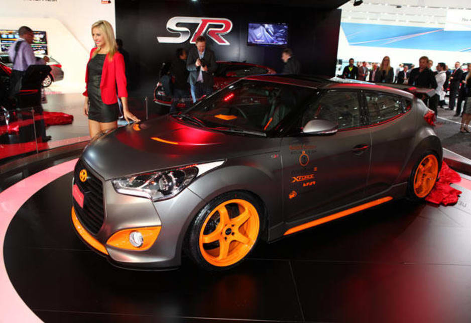 Cars of the 2012 Australian International Motor Show: Hyundai Veloster SR Turbo Concept