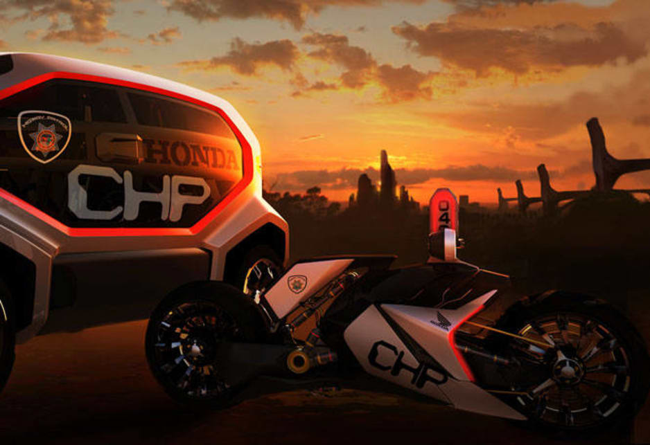The Honda CHP Drone Squad is designed for 2025 California highways.