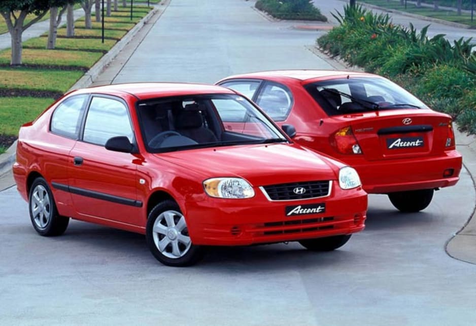 2003 Hyundai Accent.