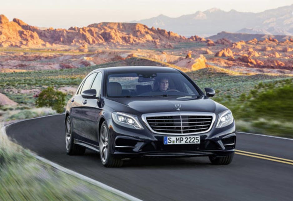 The Mercedes-Benz S-Class can also slam the brakes automatically from 7km/h to 200km/h (for German autobahns) if it detects you’re about to hit the car in front. And it can park itself at the press of a button (just as a Holden Commodore, Volkswagen Golf or Ford Focus can).