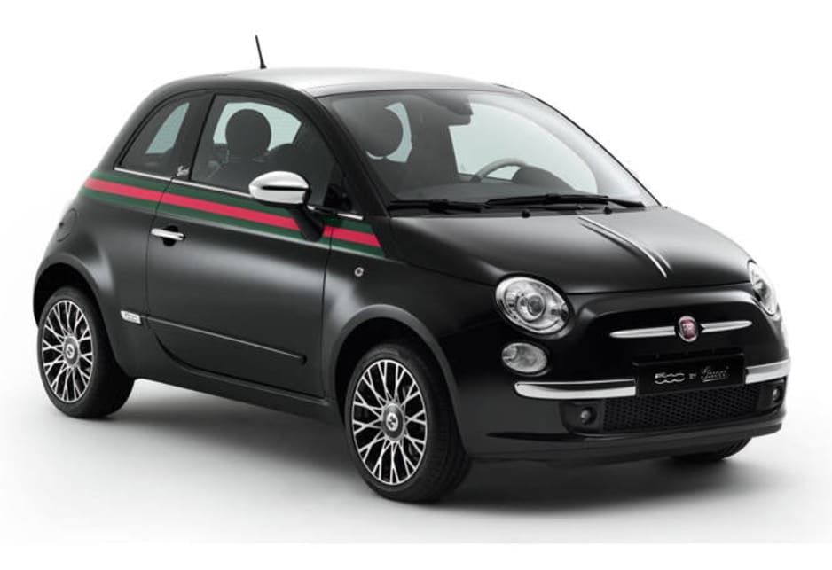 Gucci limited edition of Fiat 500 combines the talents of two iconic Italian brands.