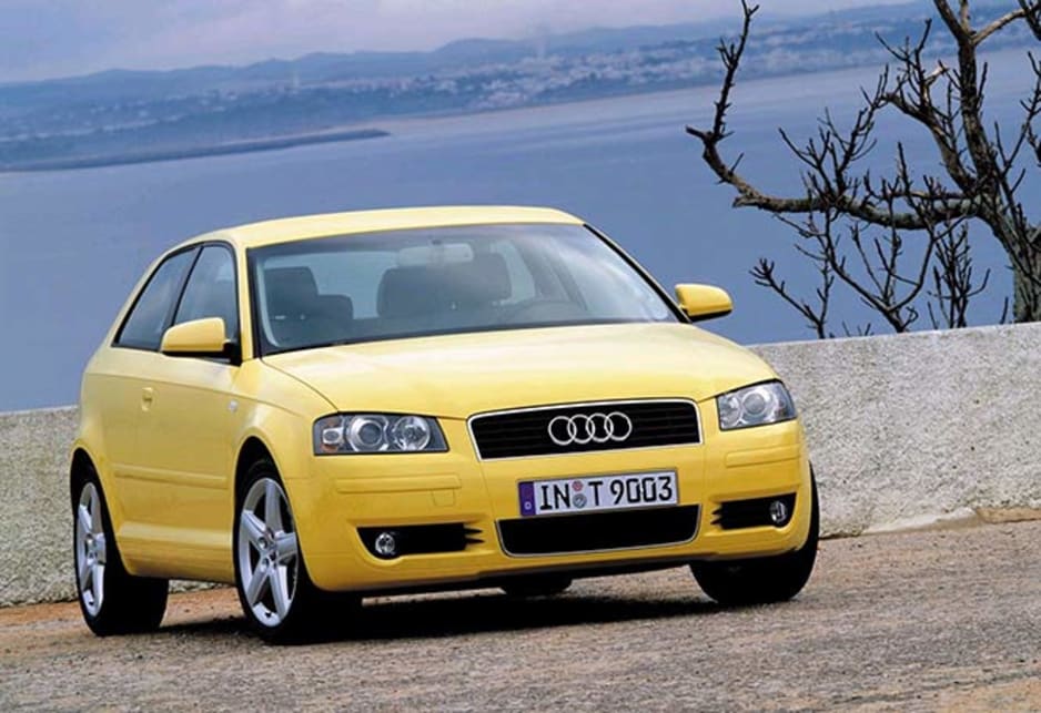 2003 Audi A3. Audi was the first of the iconic German makers to make the bold move of moving down into smaller, relatively affordable cars.