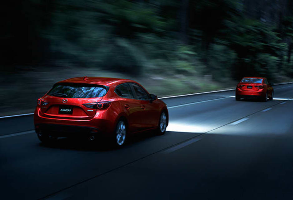 The Mazda 3 arrives with a choice of two naturally aspirated four cylinder petrol engines and two transmissions.