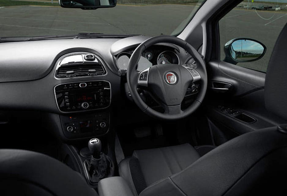 Fiat Punto 2014 interior.