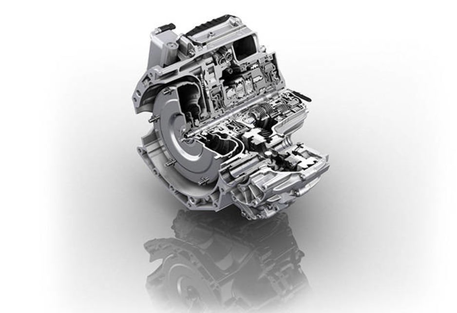ZF 9-speed automatic transmission for transverse engines.