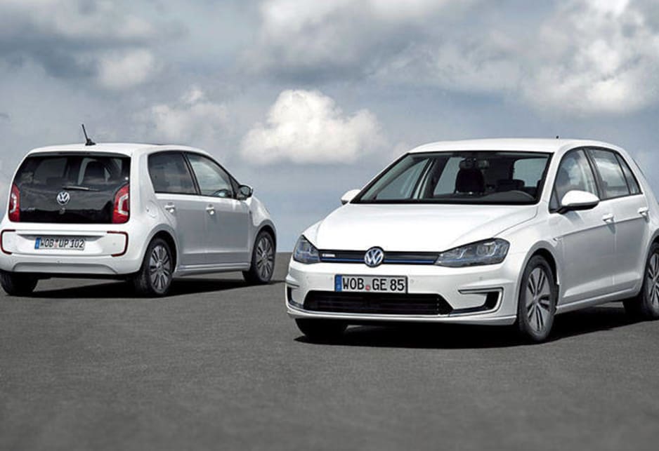 Sluggish electric-car sales may be history as Volkswagen enters the race with two new models.