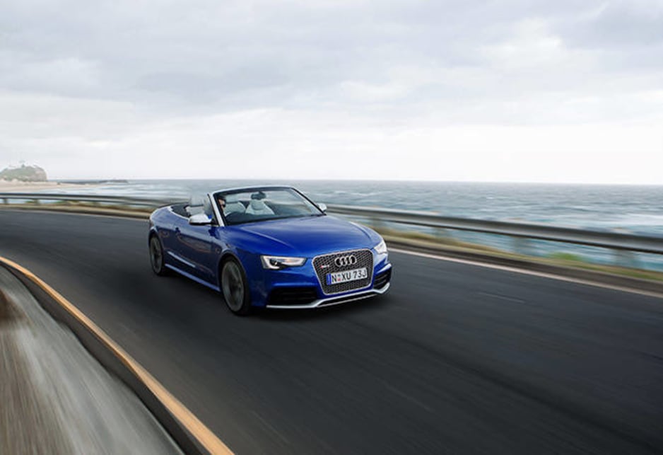 Like its hardtop sibling the RS5 Cabriolet is produced by Audi’s high-performance arm, quattro GmbH, the equivalent of Holden’s HSV, Mercedes-Benz’s AMG, etc.