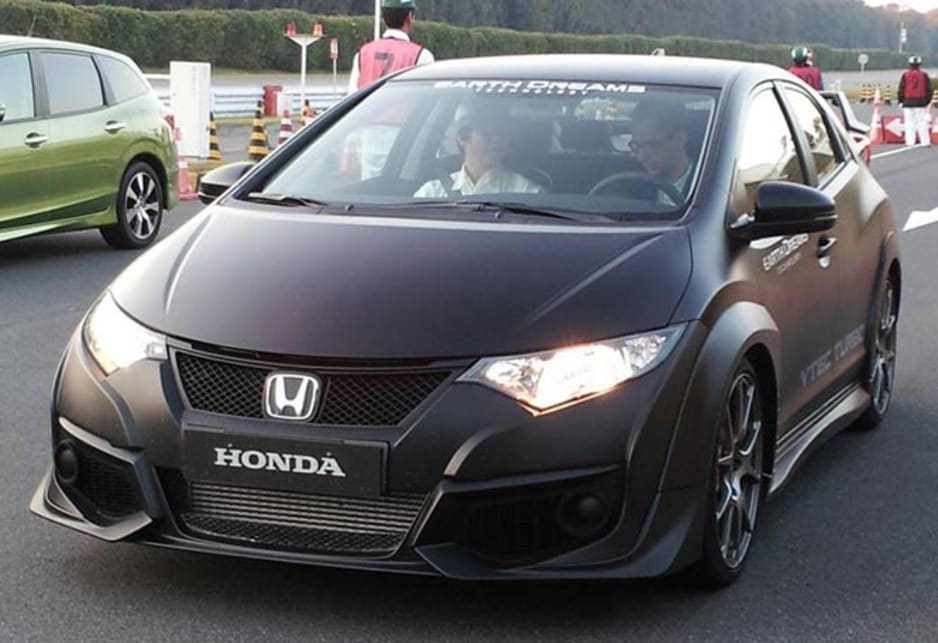 Honda Civic Type R prototype