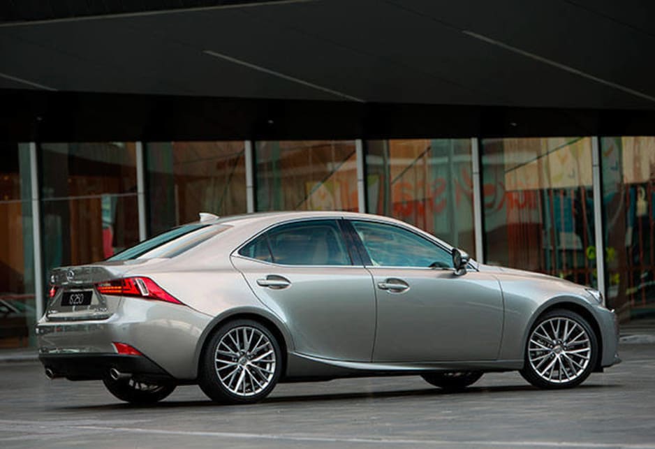 The trump card for Lexus is the value for money story when you look at how much gear comes standard. The cheapest version is the 2.5-litre IS250 Luxury at $55,900, placing it well under the luxury tax threshold. The 250 F Sport comes in at $64,900 and the Sports Luxury, which we drove, is $77,990.