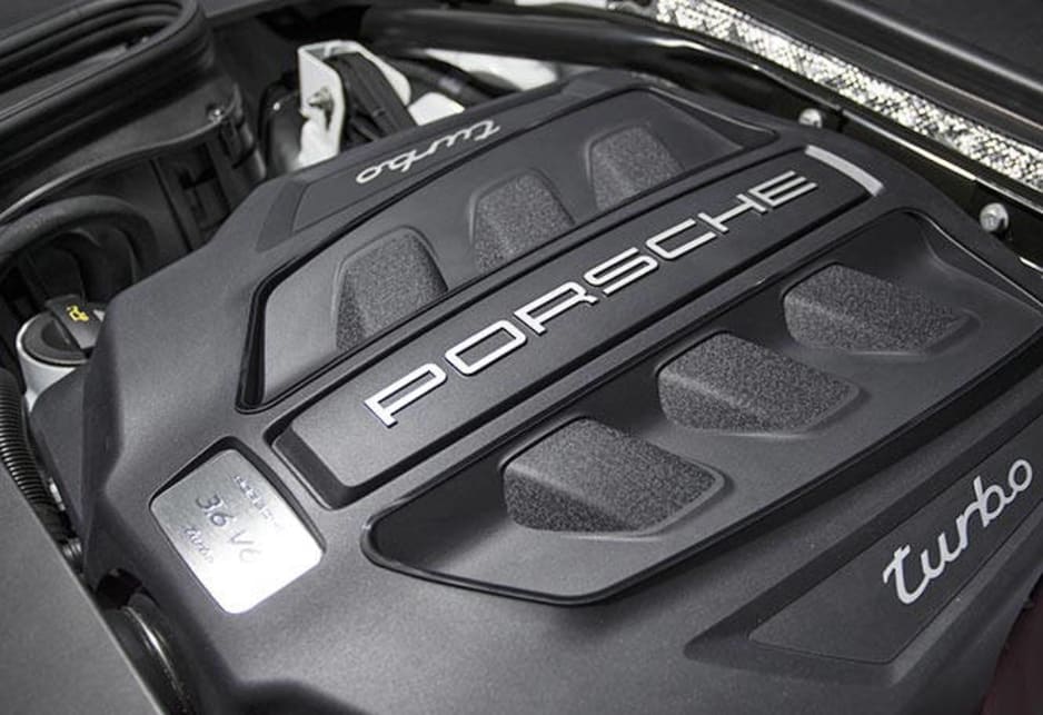 2014 Porsche Macan Turbo 3.6L turbo petrol engine