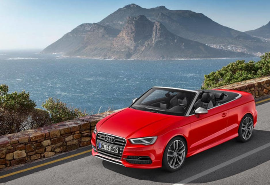 Audi has released images and details of its first S3 convertible, which will join the A3 range after its global unveiling at Geneva motor show on March 4.