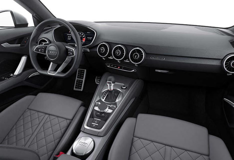 2015 Audi TTS interior.