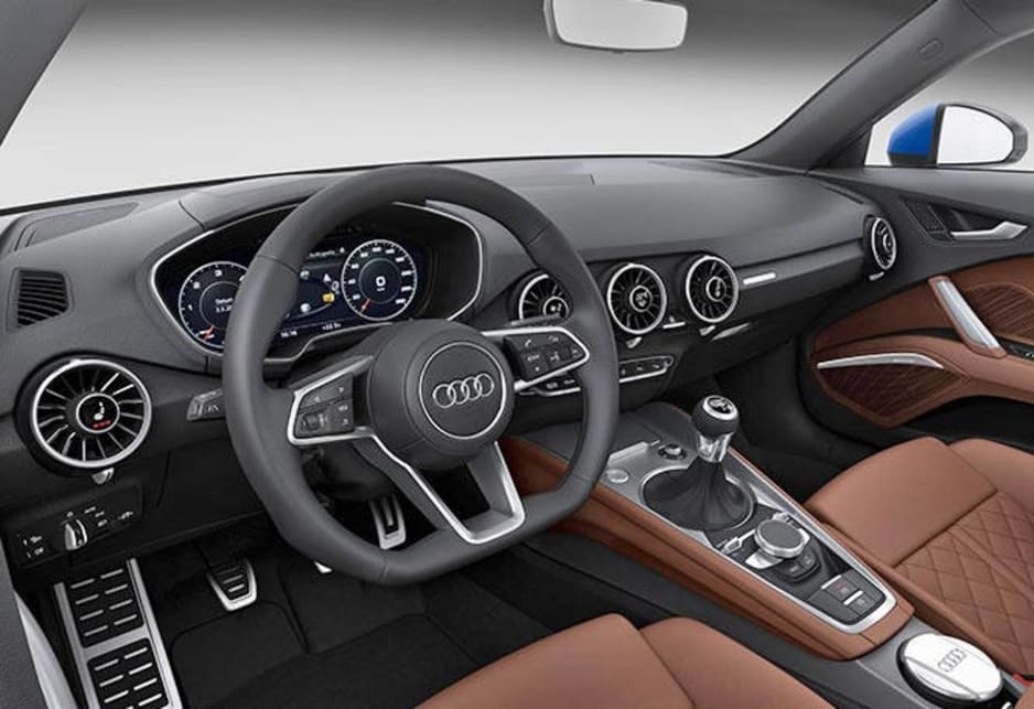 2015 Audi TT interior.