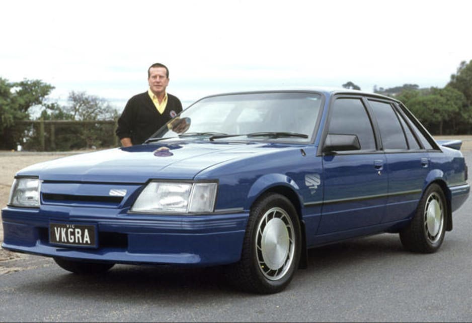 Proud ownder Graeme Monk with his 1985 HDT VK Commodore SS Group A