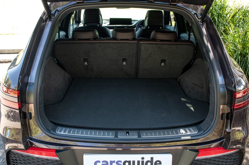 Boot space comes in at a very reasonable 542 litres (VDA) with the seats up. (Image: Tom White)