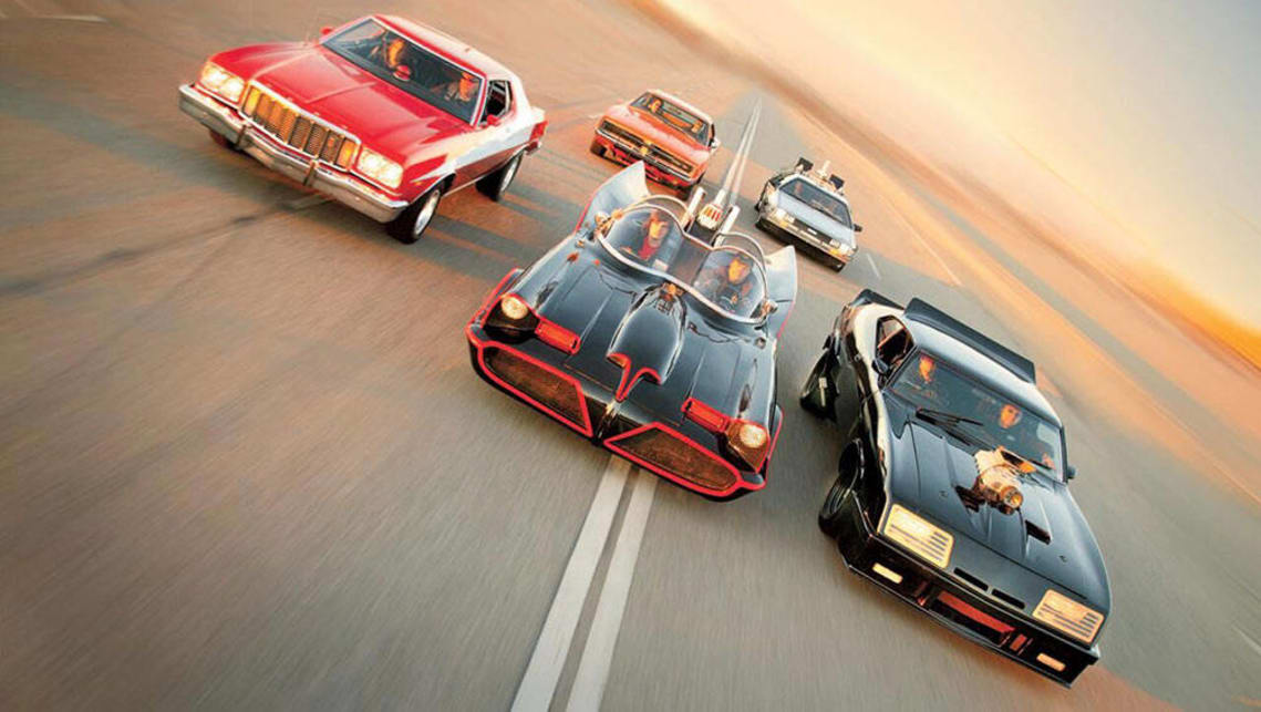 George Barris created iconic cars for TV and movies including the original Batmobile and the family truck from the Beverley Hillbillies.