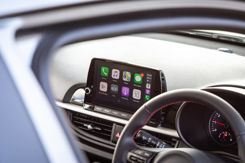 The 2021 model features an 8.0-inch multimedia touchscreen.