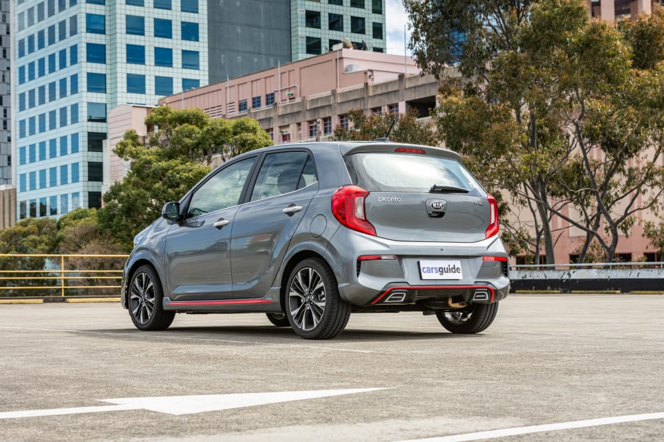 The Picanto is a fun little thing to look at (pictured: 2021 Picanto GT-Line).