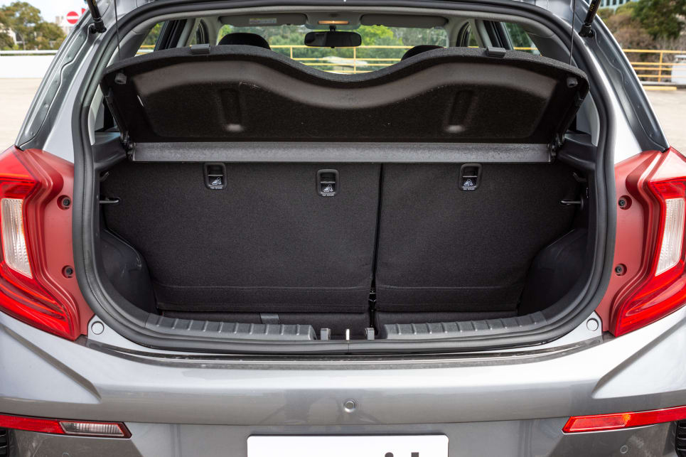 The boot comes in at 255 litres (pictured: 2021 Picanto GT-Line).