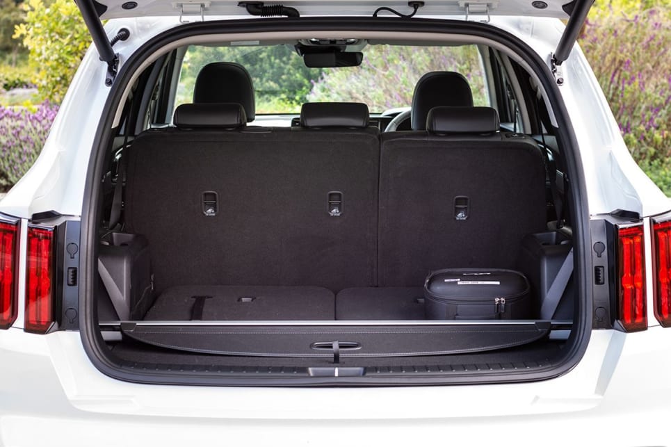 Boot space is down compared to the V6 and diesel variants, but by less than 30L in each configuration. (Image: Tom White)