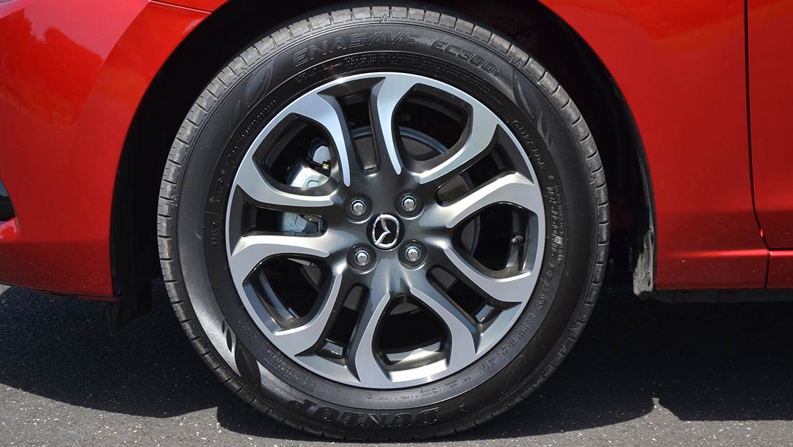 2015 Mazda2 Genki 16 inch alloy wheel.