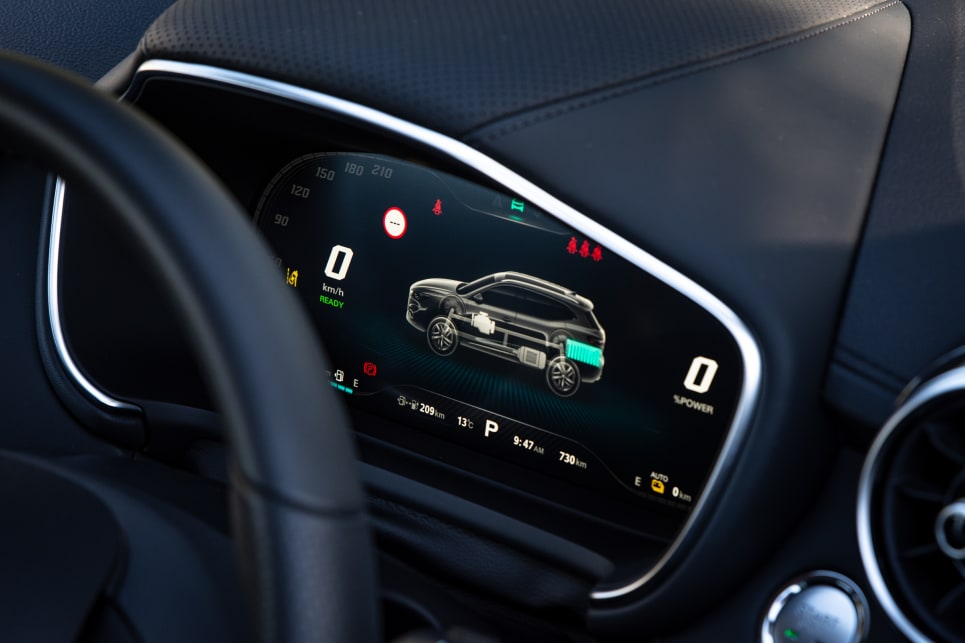There's a 12.3-inch digital dash.