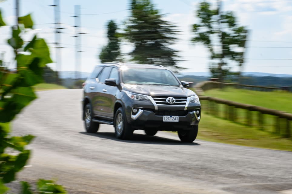If there was an award for ‘Most Closely Resembling A Ute To Drive’, it would go to the Toyota Fortuner.