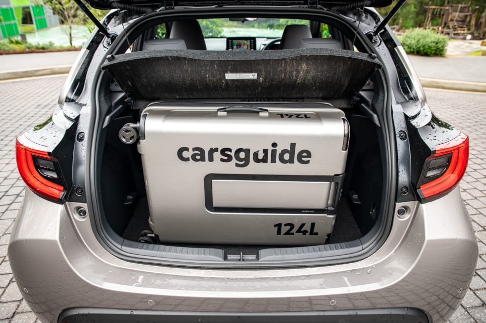 Boot space comes in at 270-litres (Image: Tom White).
