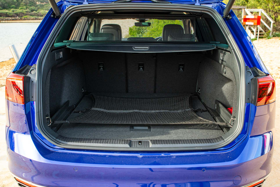 Boot space is rated at 650 litres.
