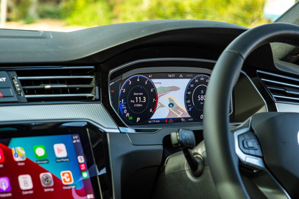 There's a 10.25-inch ‘Digital Cockpit Pro’ instrument cluster.