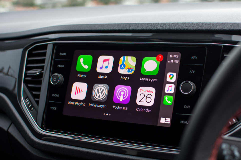 The base car has everything you need, including Apple CarPlay and Android Auto.