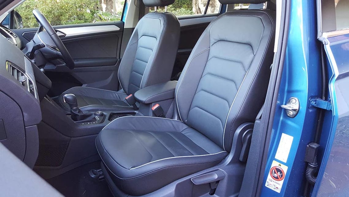 The Luxury pack brings vomit-resistant leather trim.