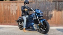 Chinese electric bike debuts with fingerprint scan tech and two HD cameras Chinese electric bike debuts with fingerprint scan tech and two HD cameras