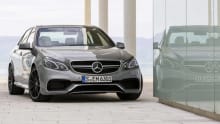 Mercedes-Benz E63 AMG track driving Mercedes-Benz E63 AMG track driving