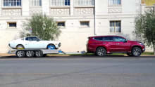 How to tow a car with a car trailer How to tow a car with a car trailer