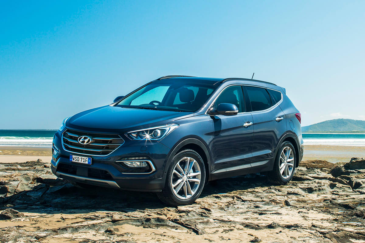 Hyundai Santa Fe Active X Review Snapshot Carsguide