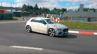 Mercedes-AMG A35 2019 spied testing at the Nürburgring