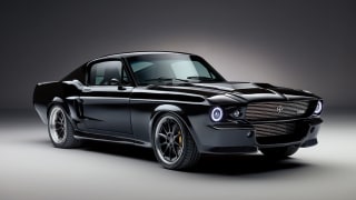 Retro Mustang gets electrified