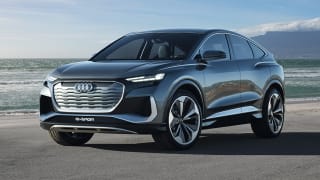 New Audi Q4 Sportback e-tron 2021: Upcoming Tesla Model Y rival electrifies with 'coupe' concept