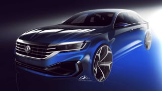 Volkswagen Passat 2020: More muscular, US-bound sedan teased ahead of Detroit debut